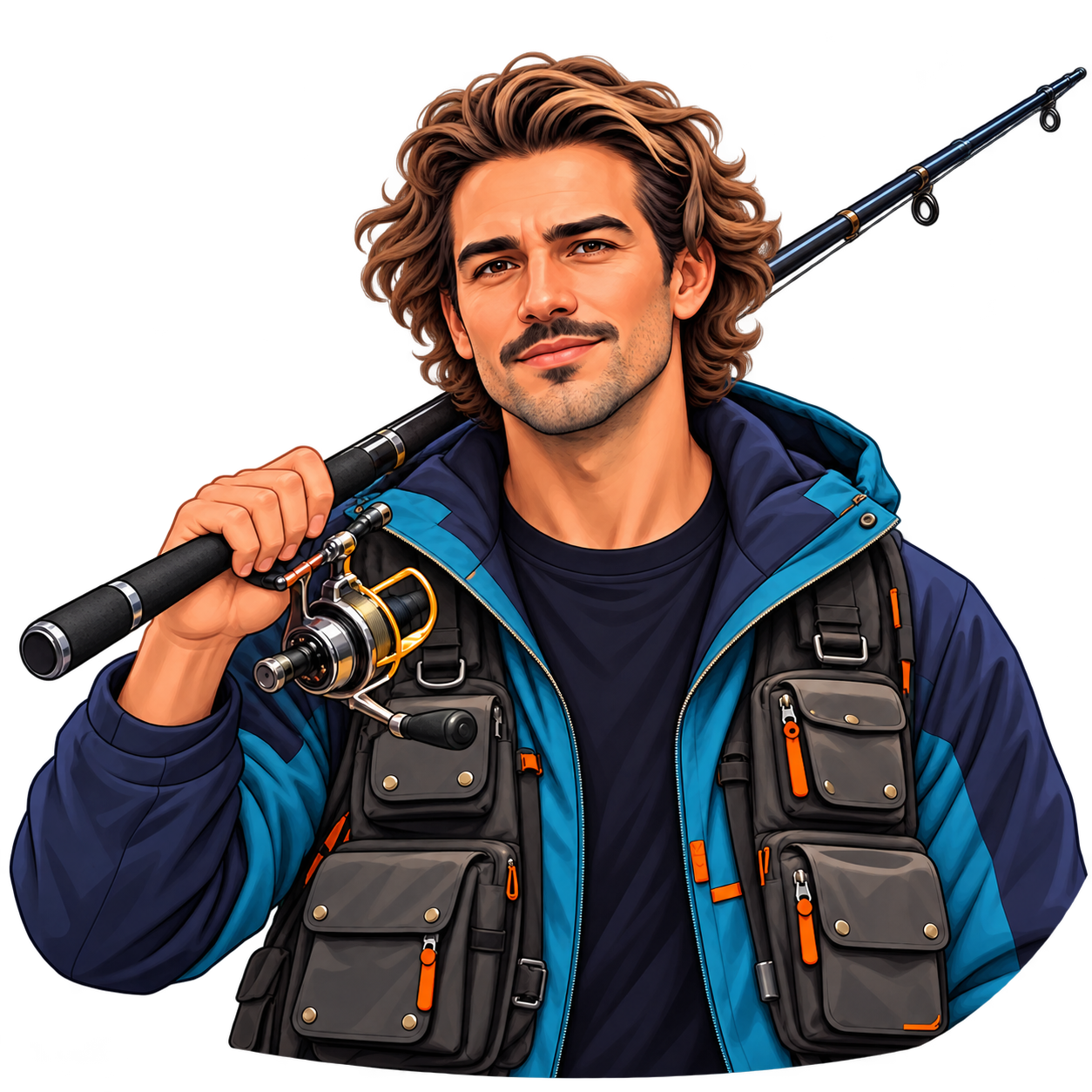 Nando, asistente de pesca
